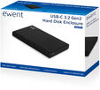 Caixa HDD/SSD Ewent 2.5" USB-C 3.2 Gen2 SATA HDD/SSD image number null