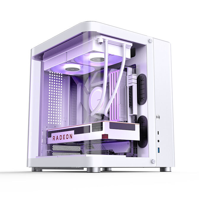 Caixa Micro-ATX Jonsbo TK-1 2.0 Vidro Temperado Branco image number 24