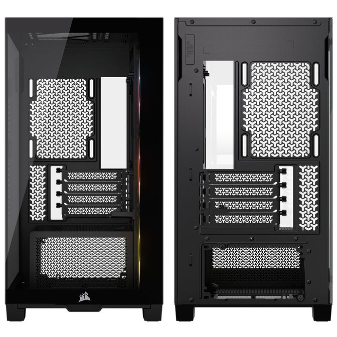 Caixa Micro-ATX Corsair 2800X RS-R ARGB Preta Vidro Temperado image number 8