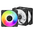 Ventoinha Arctic P12 PRO PWM PST ARGB 120mm (Pack 3) - Preto image number null