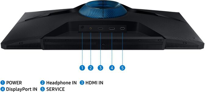 Monitor Samsung Odyssey G30D 27" G30D VA FHD 180Hz 1ms image number 19