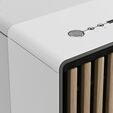 Caixa E-ATX Fractal Design North XL Chalk White image number null
