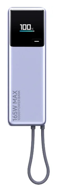 Power Bank Xiaomi 165W 10000mAh (Cabo Integrado)