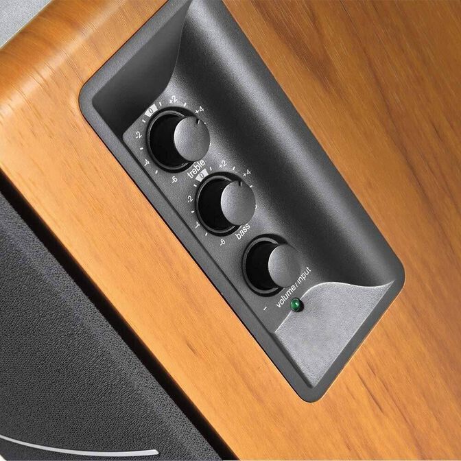 Colunas Edifier R1280DBS Studio 2.0 42W Castanhas image number 4