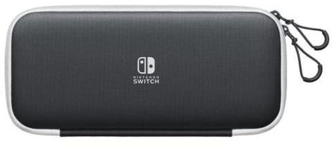 Bolsa Preta e 2 Protetores de Ecr&atilde; para Nintendo Switch OLED image number 0
