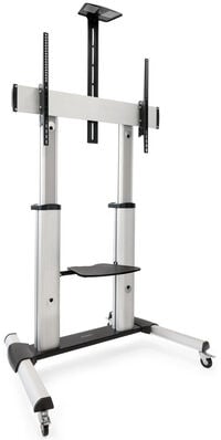 Suporte M&oacute;vel Tooq PARTENON 60" a 100" M&aacute;x. 100Kg Prateado