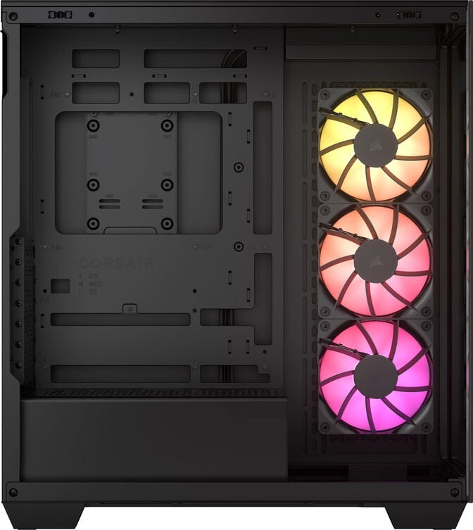 Caixa ATX Corsair 3500X ARGB Preta Vidro Temperado image number 3