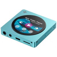 Leitor &Aacute;udio Retro Hi-Res FiiO Snowsky DISC Azul