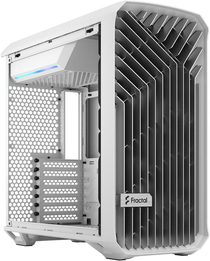 Caixa E-ATX Fractal Design Torrent Compact White TG Clear Tint image number 16