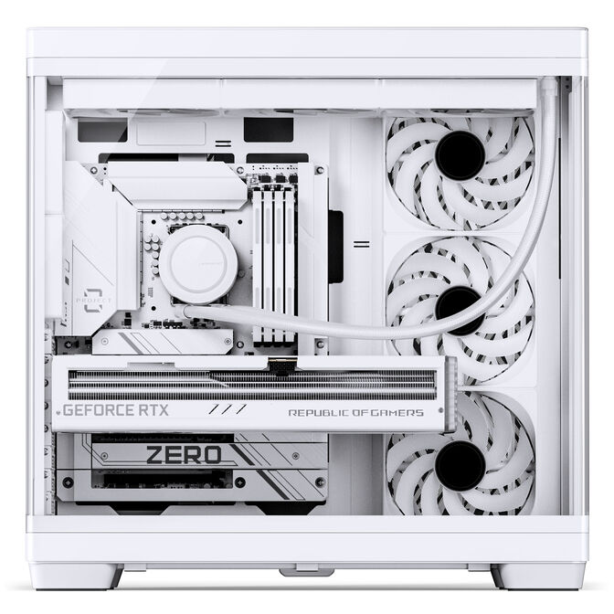 Caixa ATX Jonsbo TK-4 Vidro Temperado Branco image number 8