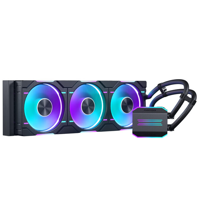 Water Cooler CPU Phanteks Glacier One 360D30 DRGB Preto - 360mm image number 0