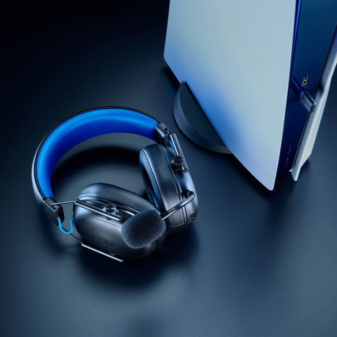 Headset Razer BlackShark V3 X Hyperspeed para PlayStation Wireless/Bluetooth Preto image number 6