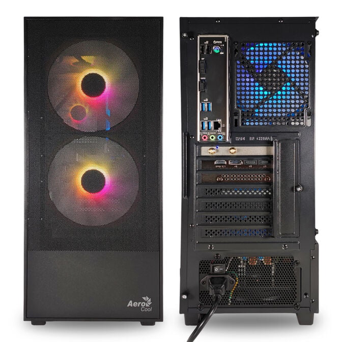 Computador AURA Gamer-PC TEAM 7 EDITION Ryzen 5 7500F 32GB DDR5 1TB RTX 5060 WiFi W11 image number 3
