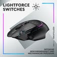 Rato Logitech G502 X Plus RGB 25600DPI Lightspeed Wireless Preto (910-006162) image number null