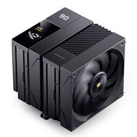 Cooler CPU Jonsbo CC90 Dual Tower com Display Preto - 2x 130mm