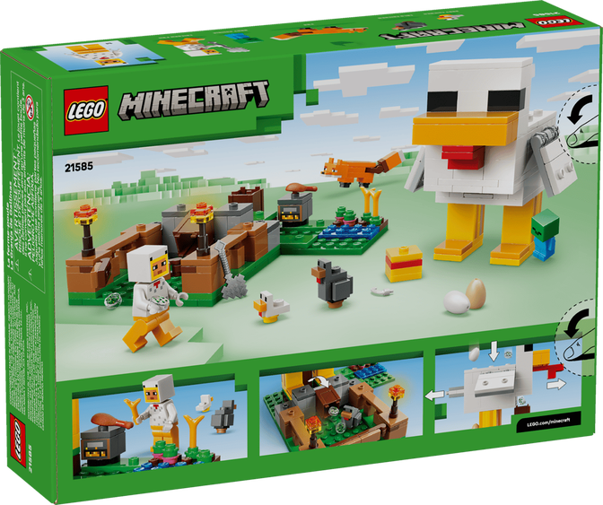 LEGO Minecraft: Quinta da Galinha, 233 Pe&ccedil;as (21585) image number 1