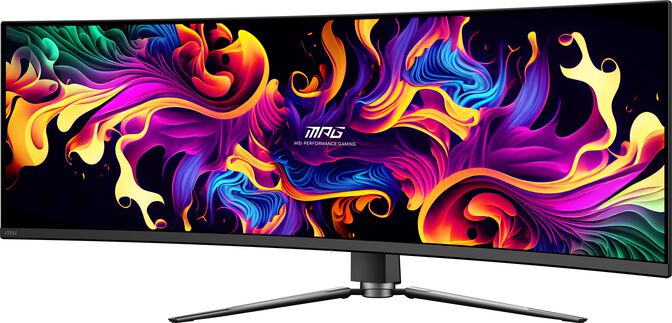Monitor Curvo MSI MPG 491CQP QD-OLED 49" DQHD 144Hz USB-C image number 0