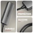 Cabo AXAGON RVC-HI8KPD -> HDMI 2.1 adapter 8K/60Hz 4K/144Hz Aluminum, 1,8m image number null