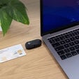 Leitor de Cart&otilde;es DNIE Tooq USB-C 2.0, Preto image number null