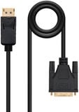 Cabo Conversor Nanocable DisplayPort/M > DVI/M 1 M Preto image number null