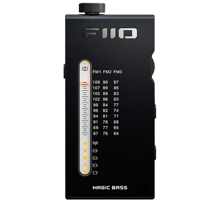 R&aacute;dio Port&aacute;til com bateria FiiO RR11 Hi-Res Preto image number 0