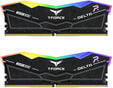 Team Group Kit 32GB (2 x 16GB) DDR5 5600MHz Delta RGB Preto CL32 image number null