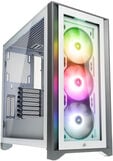Caixa E-ATX Corsair iCUE 4000X RGB Branco Vidro Temperado image number null