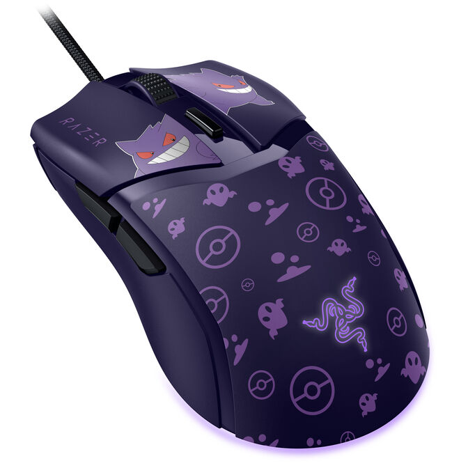 Rato Razer Cobra Pok&eacute;mon Gengar Ed. 8500DPI Preto image number 0