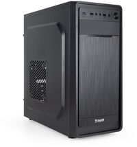 Caixa Midi Tower Tooq 1x USB 3.0 + 2x USB 2.0 Preto