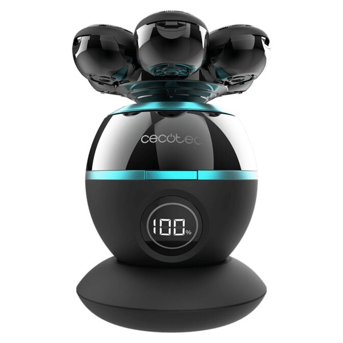 M&aacute;quina de Barbear Cecotec Bamba PrecisionCare Skull Shaver Preto image number 0