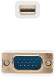 Cabo Conversor Nanocable Mini DisplayPort/M > VGA/M 5 M Branco image number null