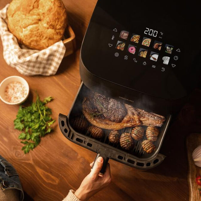 Fritadeira Cecotec CecoFry Smokin 4500 Air Fryer 4.5L image number 8