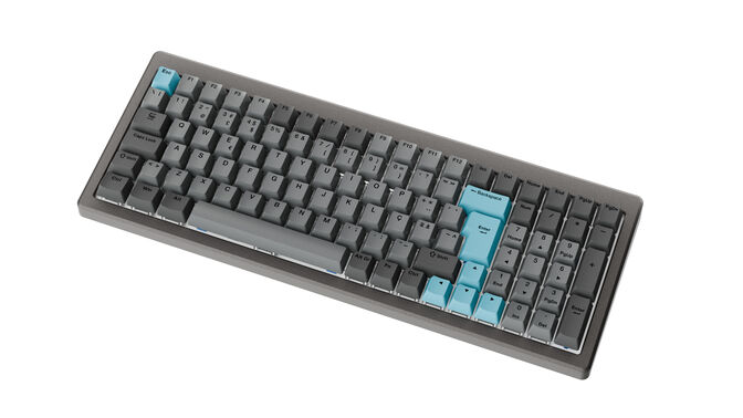 Teclado Mec&acirc;nico Ducky Cushion 98 Tri-Mode Silent Linear 96% Cinzento (PT) image number 7