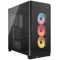 Caixa E-ATX Corsair 4500X LX-R RGB Preto Vidro Temperado