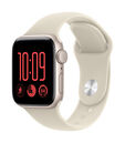 Smartwatch Apple Watch SE 3 GPS 40mm Starlight Aluminium Case with Sand Sport Band - S/M image number null