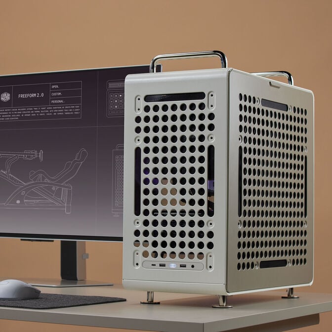 Caixa E-ATX Cooler Master QUBE 540 Moonstone image number 11