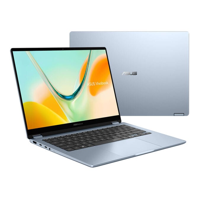 Port&aacute;til ASUS Vivobook S14 Flip OLED TP5408QA-X1PBOHDAB01 14" Snapdragon X X1 26 100 8GB 512GB Adreno Graphics WUXGA OLED W11 (sem carregador) image number 1