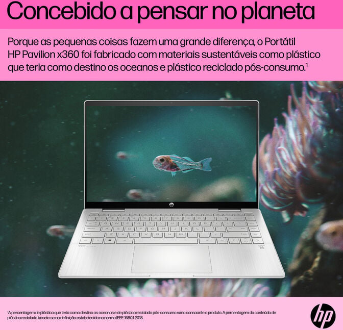 Port&aacute;til HP Pavilion X360 2-in-1 14-ek1025np 14" i7-1335U 16GB 512GB Intel Iris Xe FHD Touch W11 image number 7