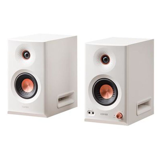 Colunas Edifier MR5 Hi-Fi Tri-Amped Studio Bluetooth 110W RMS Brancas image number 1