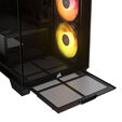 Caixa Micro-ATX Corsair 2800X RS-R ARGB Preta Vidro Temperado image number null