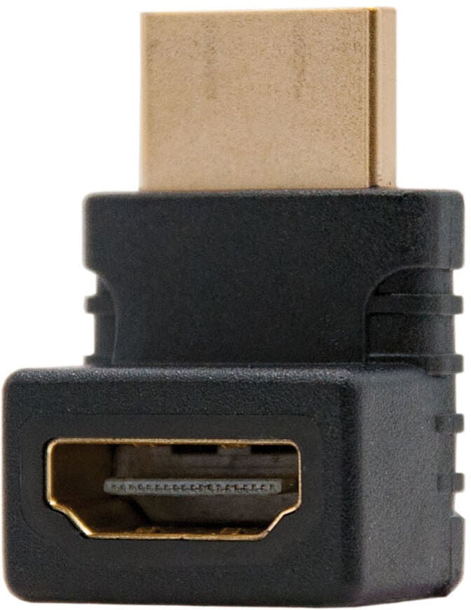Adaptador Angular Nanocable HDMI M/F Preto image number 3