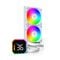 Water Cooler CPU Montech HyperFlow Digital 240mm Branco