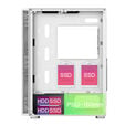 Caixa ATX Montech X3 Glass RGB Vidro Temperado Branco image number null