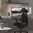 Cadeira Ergon&oacute;mica TX3 (ThunderX3) FLEX Pro, Apoio lombar 360&deg; - Mesh Black image number null