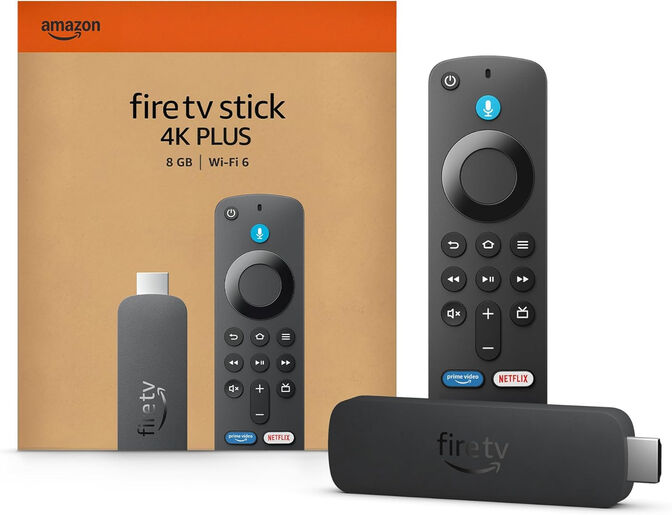 Leitor Multim&eacute;dia Amazon Fire TV Stick 4K Plus (2025) WiFi 6 Alexa image number 0
