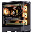 Caixa ATX Jonsbo D400 Vidro Temperado Preto image number null