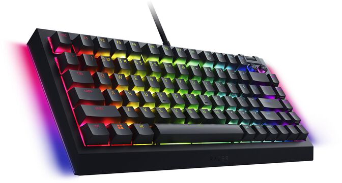 Teclado Razer BlackWidow V4 75% RGB Tactile Switch (US) image number 5