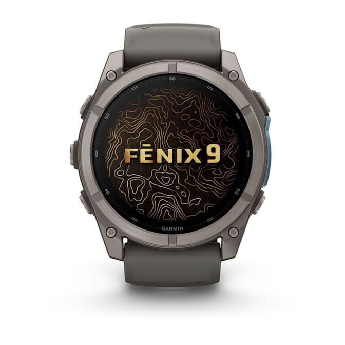 Smartwatch Garmin Fenix 9 Sapphire Titanium 51mm Cinzento image number 1