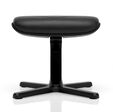 Apoio para P&eacute;s V2 noblechairs - Real Leather Preto image number null