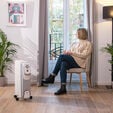 Aquecedor a &Oacute;leo Cecotec ReadyWarm 9000 Space 360 2000W Branco image number null